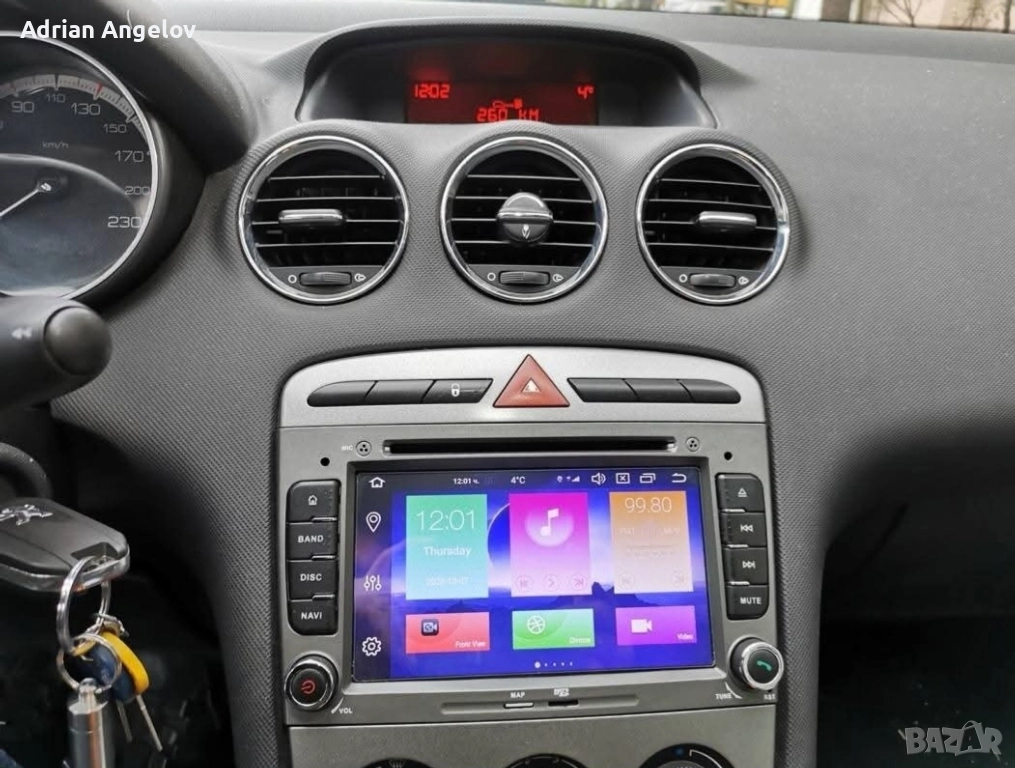 мултимедия wegonow за Пежо308, снимка 1