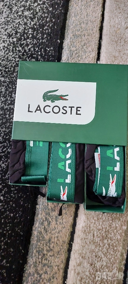 Комплект от 3бр боксерки Lacoste размер L, снимка 1
