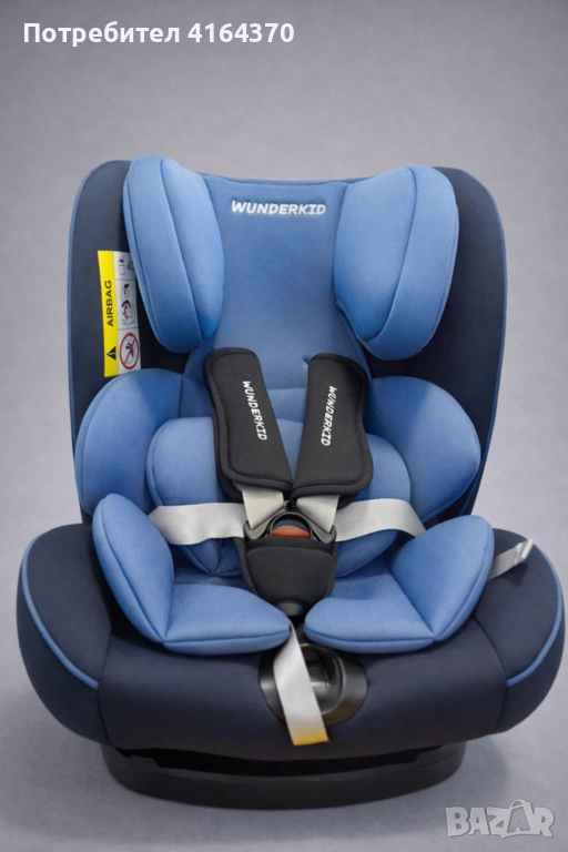 Детско столче за автомобил WUNDERKID ANGEL CARE-НОВО, снимка 1