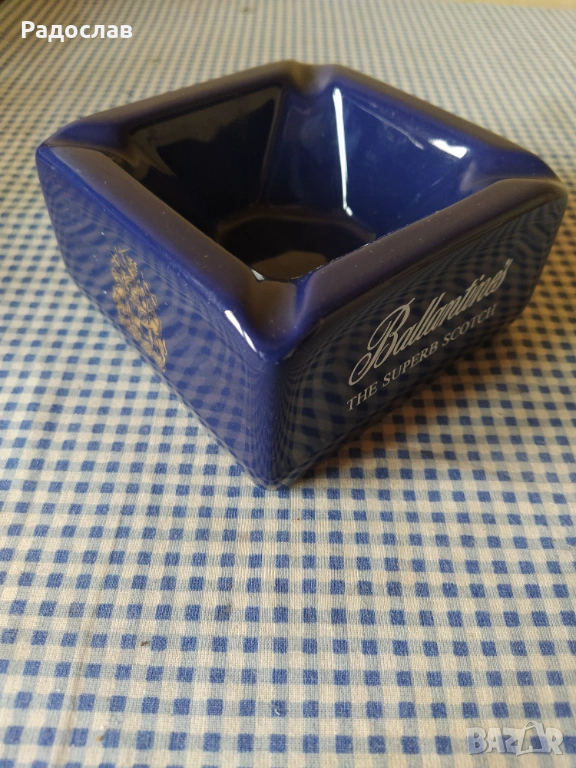 стар пепелник Ballantines, снимка 1