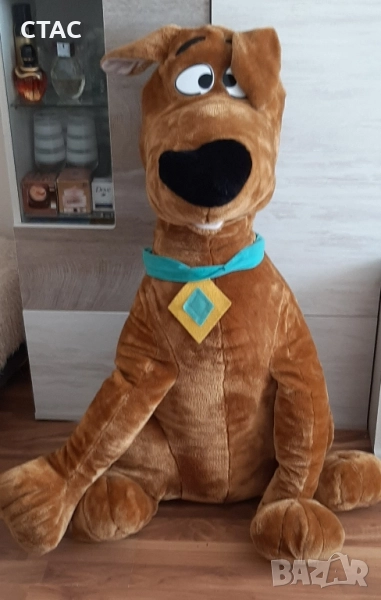 Голяма плюшена играчкаСКУБИ-ДУ и жълто пате, снимка 1