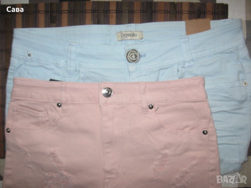 Къси дънки H&M,DL  дамски,С и Л, снимка 1