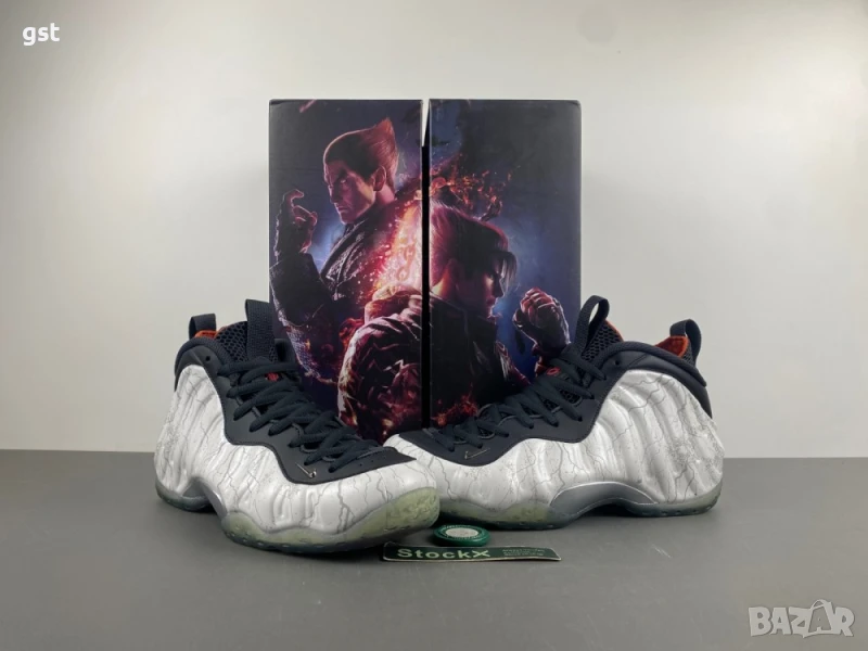 Изключително Редки Nike Tekken 8 x Air Foamposite One Premium 'Jin Kazama маратонки кецове , снимка 1
