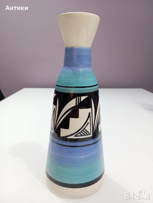 Прекрасна Ваза Антична от племето Ute и Navajo, снимка 1