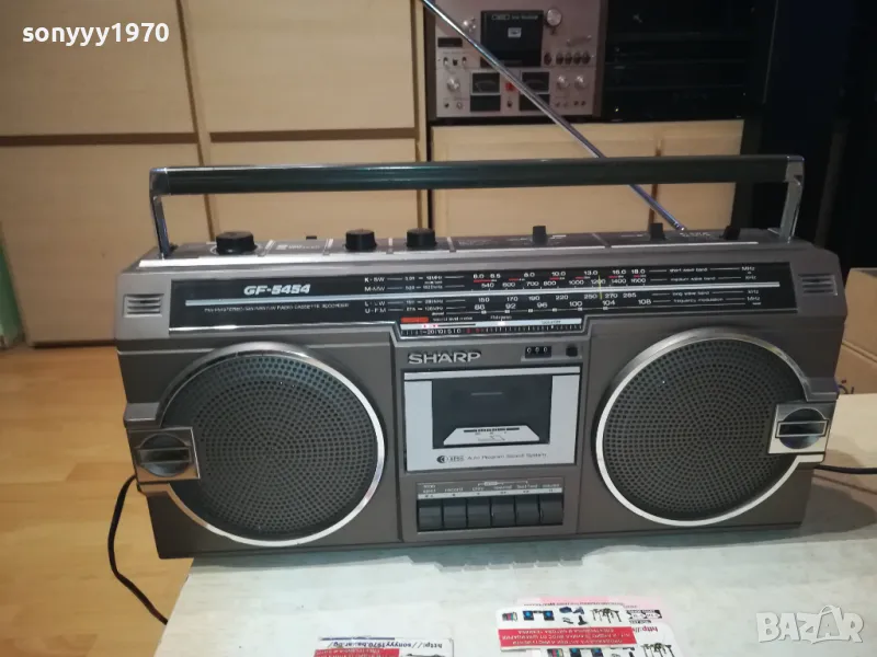 SHARP GF-5454HB MADE IN JAPAN-ИДЕАЛЕН КАТО НОВ-ВНОС SWISS 0712241738, снимка 1