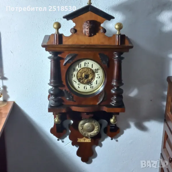 Старинен стенен Junghans , снимка 1