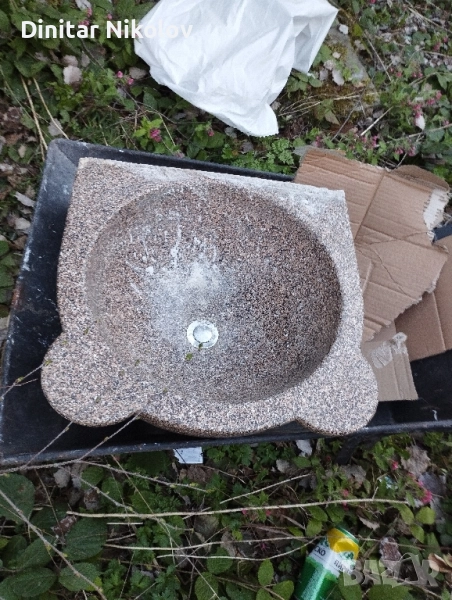 Гранитна мивка за градина , снимка 1