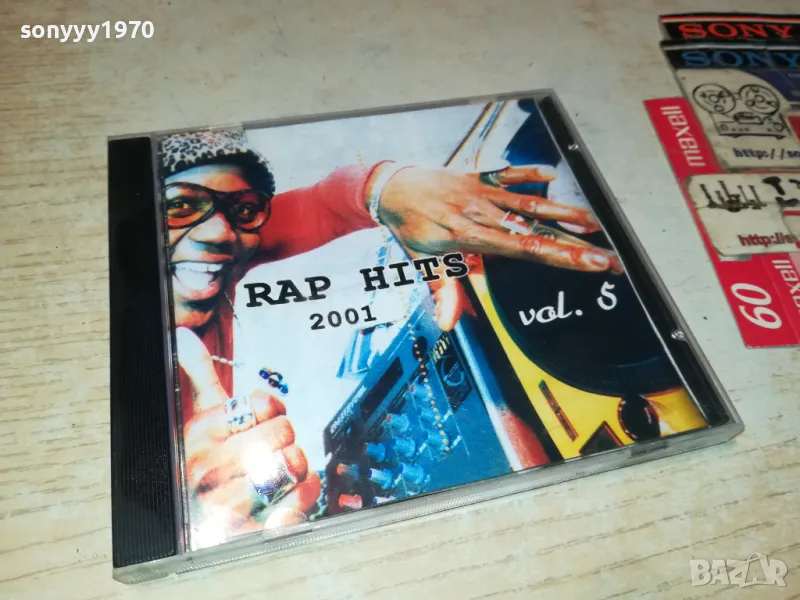RAP HITS 2001 CD 2304252017, снимка 1