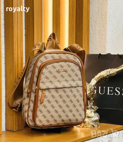 Guess Дамска Кожена Раница , снимка 1