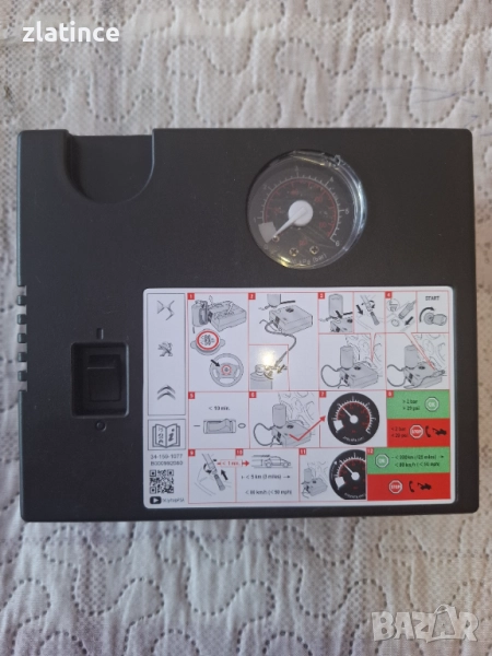 Оригинален Нов Peugeot-Citroen компресор за гуми, снимка 1