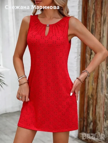 Червена рокля, снимка 1