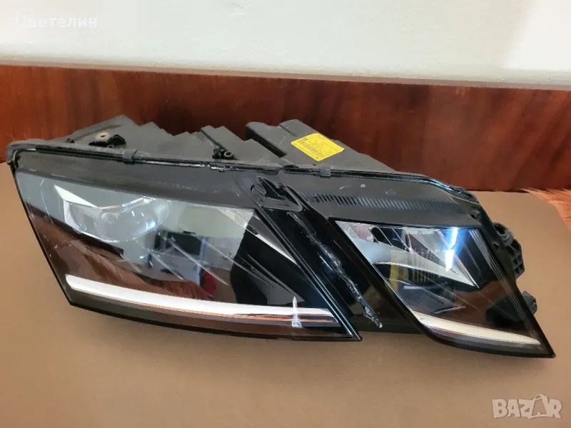 Десен фар Skoda Octavia LED desen far шкода октавия лед, снимка 1