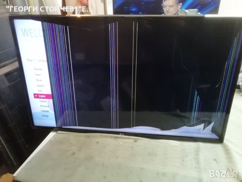 LG    43LK5100PLA   СЪС СЧУПЕН ДИСПЛЕЙ, снимка 1