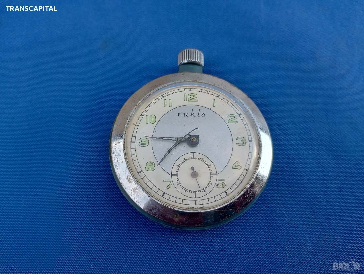 Ruhla, стар немски часовник , снимка 1