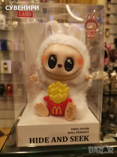 Лабубу Labubu с прозрачна кутия , снимка 1