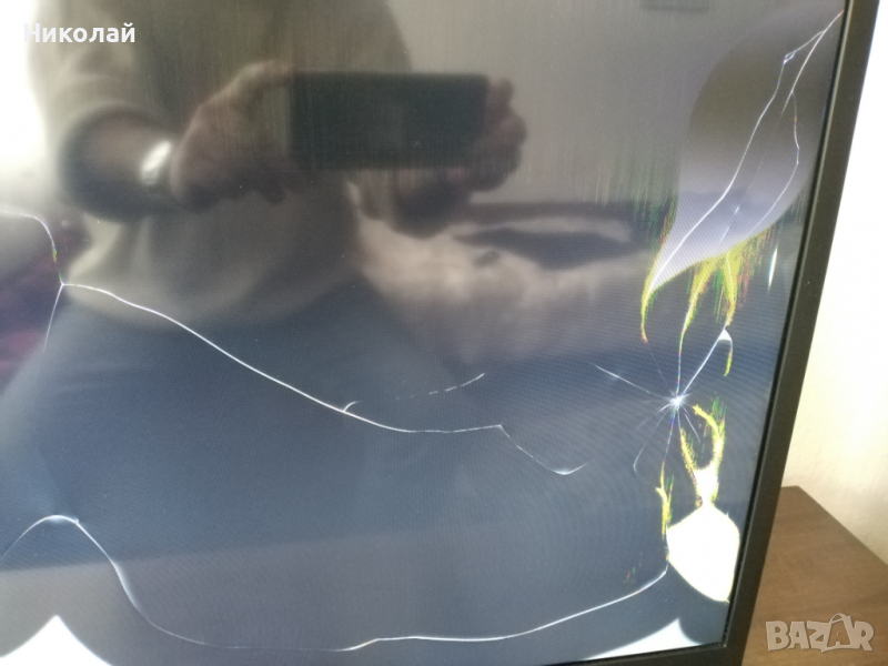 Телевизор Самсунг / Samsung UE32N4302 за ремонт / здраво дистанционно и захранване, снимка 1