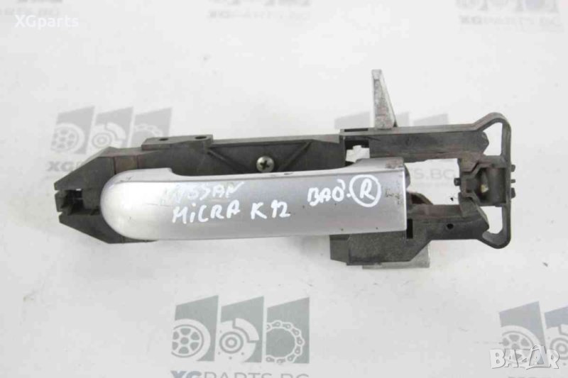 Дръжка задна дясна външна за Nissan Micra K12 (2003-2010), снимка 1