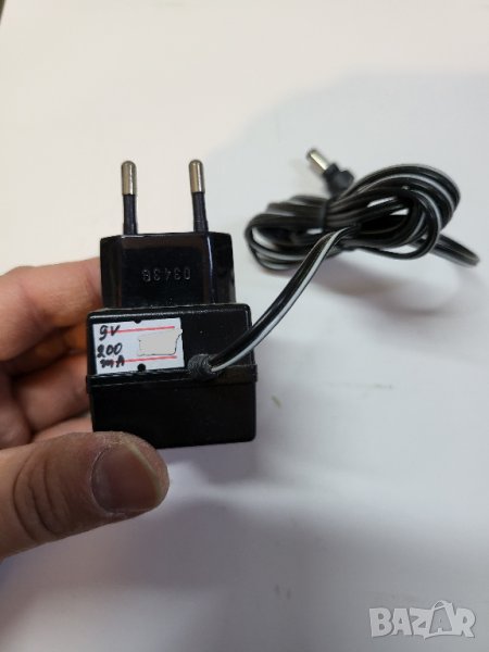 захранване адаптот  захранване 9 волта 0,2 ампера  , снимка 1