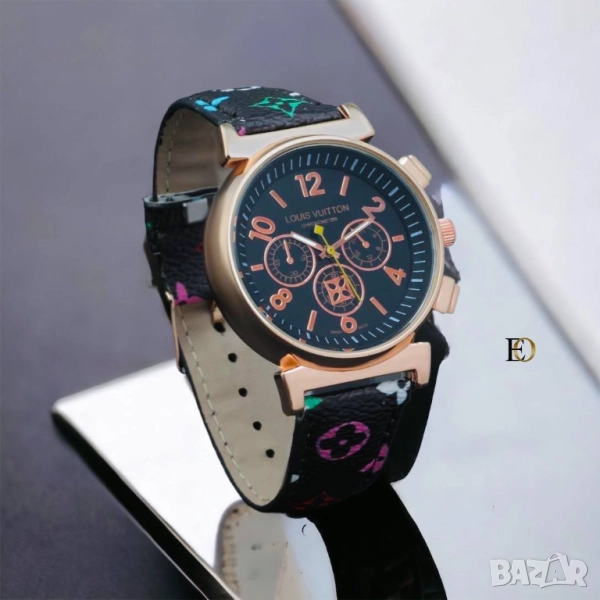 часовник в кутия louis vuitton, снимка 1