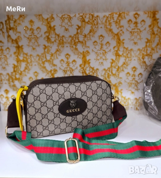 GUCCI - Дамска чанта с дълга дръжка , снимка 1