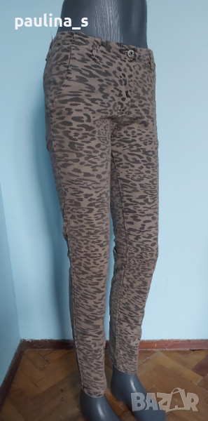 XS / S / Еластични дънки в леопардов принт / леопардова шарка "Prepair" / малък размер , снимка 1