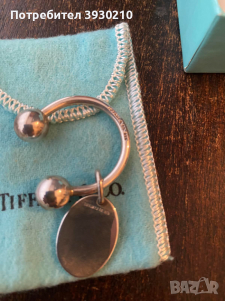 Сребърен ключодържател Tiffany & Co, снимка 1