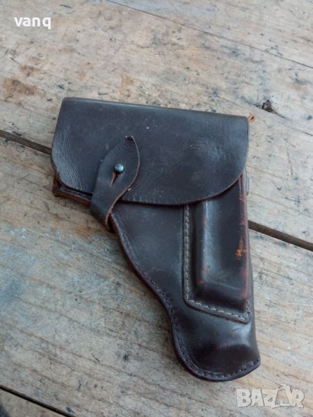 Стар кожен кобур за пистолет, снимка 1