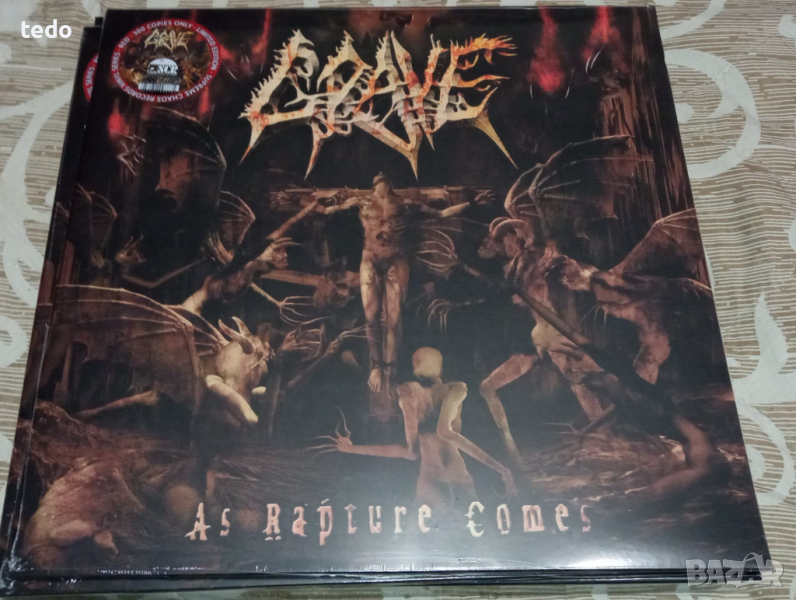 Grave – As Rapture Comes  (RSD RED Limited Edition), снимка 1