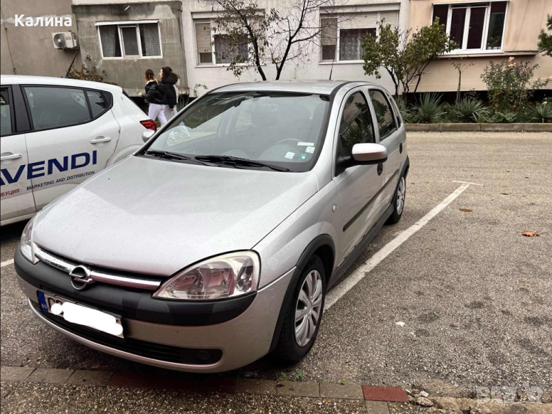 Opel Corsa сив металик, снимка 1