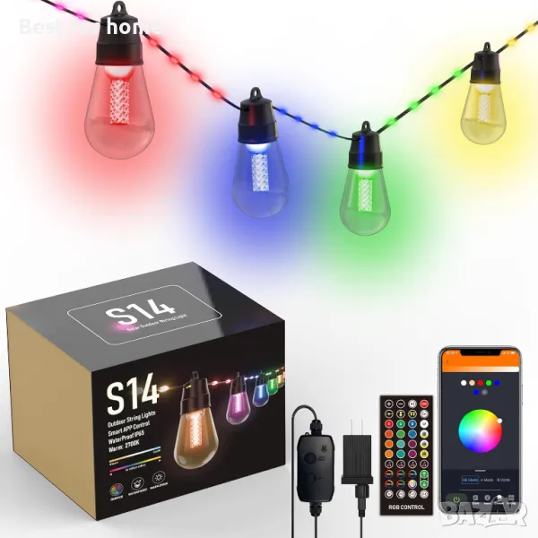  LED външни светлини 30+4 (резервни) TCL, снимка 1