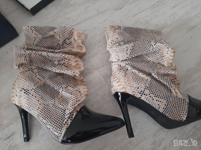 Нови боти със змийски принт , снимка 1