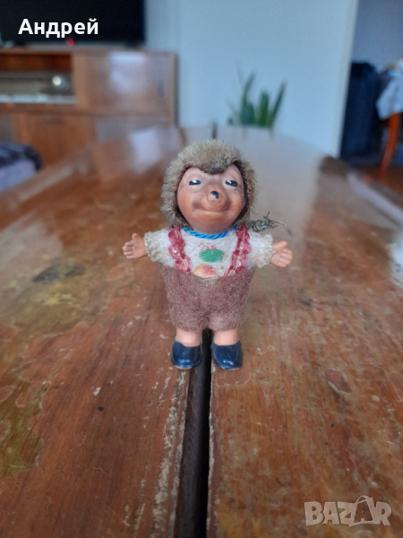 Стара фигурка,играчка таралеж #14, снимка 1