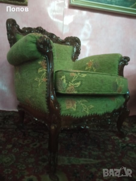 Двойка барокови кресла, снимка 1