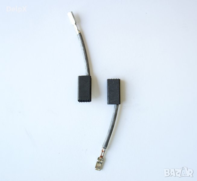 Българска въглено-графитна четка изключваща с канал и извод с накрайник каб.обувка 5x8x18mm, снимка 1