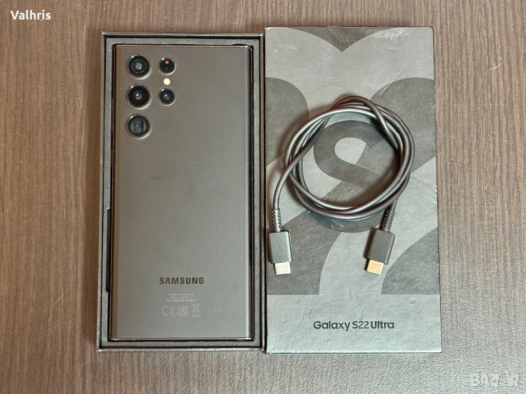 Samsung S22 Ultra 256GB / 12GB RAM / Phantom Black, снимка 1