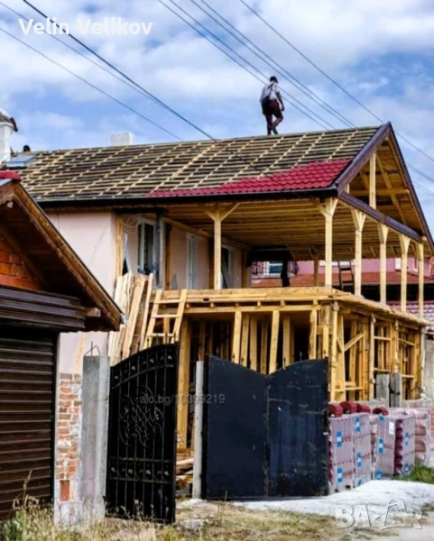 Ремонт на покриви, хидроизолация, топлоизолация и тенекеджийски услуги, кофражи, бетониране , снимка 1