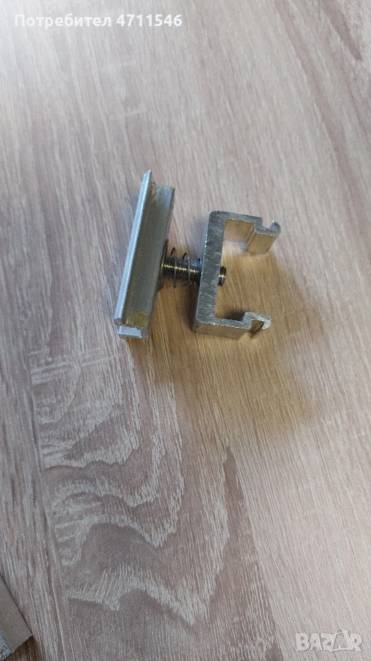 алуминиева планка за монтаж на соларни панели, снимка 1