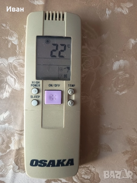 Дистанционно за климатик OSAKA, снимка 1