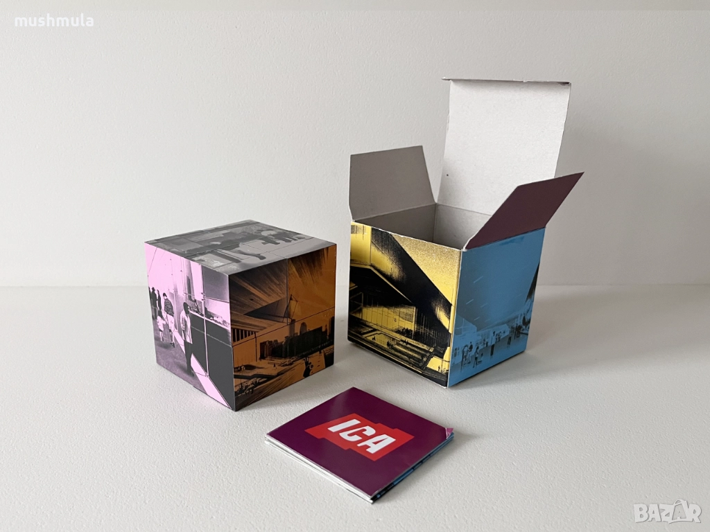 Арт кубче ICA Boston - отлично състояние, снимка 1