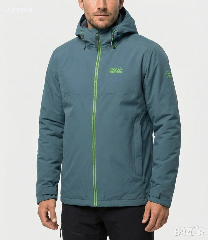 Jack Wolfskin North Fjord - Оригинално мъжко яке 3в1 размер M, снимка 1