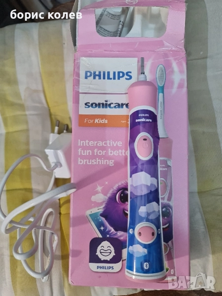 philips sonicare детска електрическа четка за зъби, снимка 1