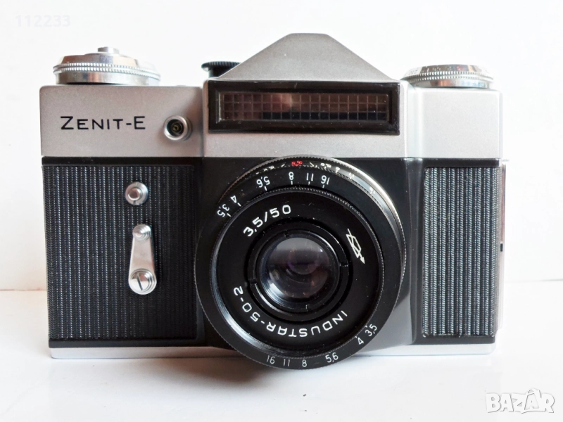 Обектив Industar 50-2+Zenit-E подарък, снимка 1