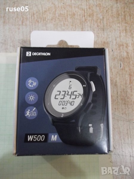 Часовник мъжки "DECATHLON - W 500 M BLUE" с хронометър нов, снимка 1
