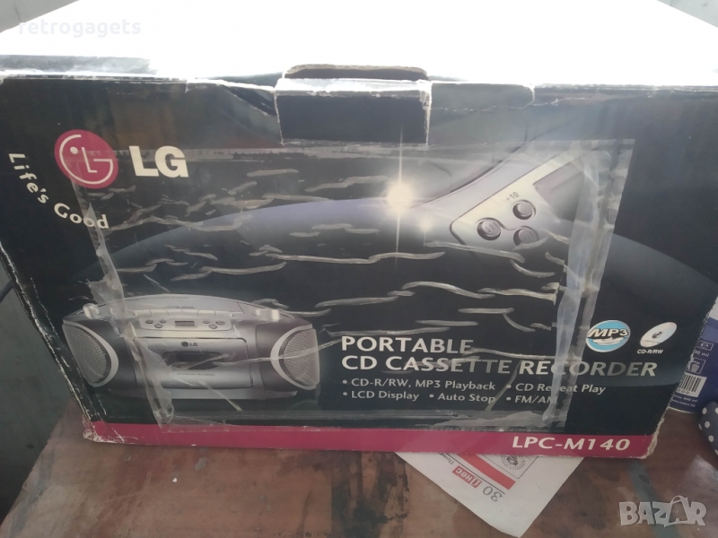 Радио касетен МР3 boombox player LG №114, снимка 1