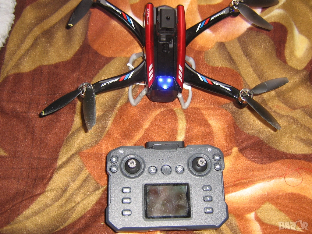 Продавам дрон с монитор на дистанционното 15е, снимка 1