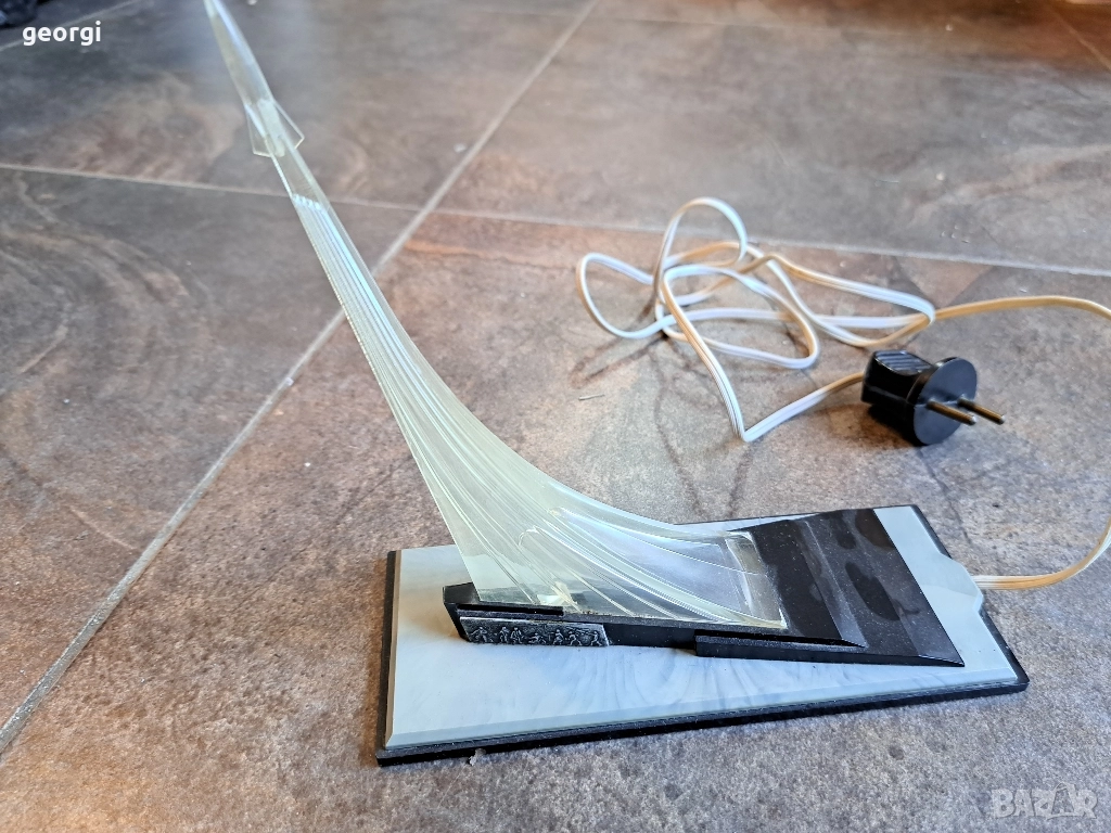 ретро съветска настолна лампа 29/6, снимка 1