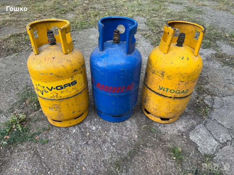 Газови бутилки Shell и Топливо, снимка 1