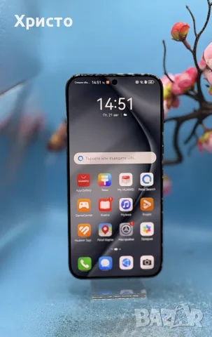 Huawei Pura 70, 256GB, 12GB RAM, Black, снимка 3 - Huawei - 55752297