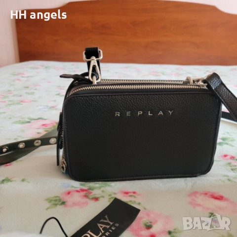 Replay черна чисто нова чанта, снимка 2 - Чанти - 52144494