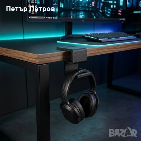 Стилна универсална стойка за слушалки, снимка 3 - Слушалки и портативни колонки - 56395070